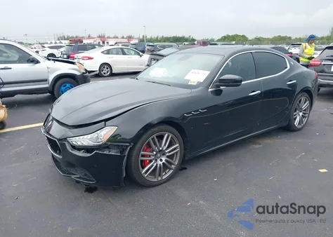 2017 Maserati Ghibli z USA, uszkodzony, nr VIN ZAM57XSA8H1216213